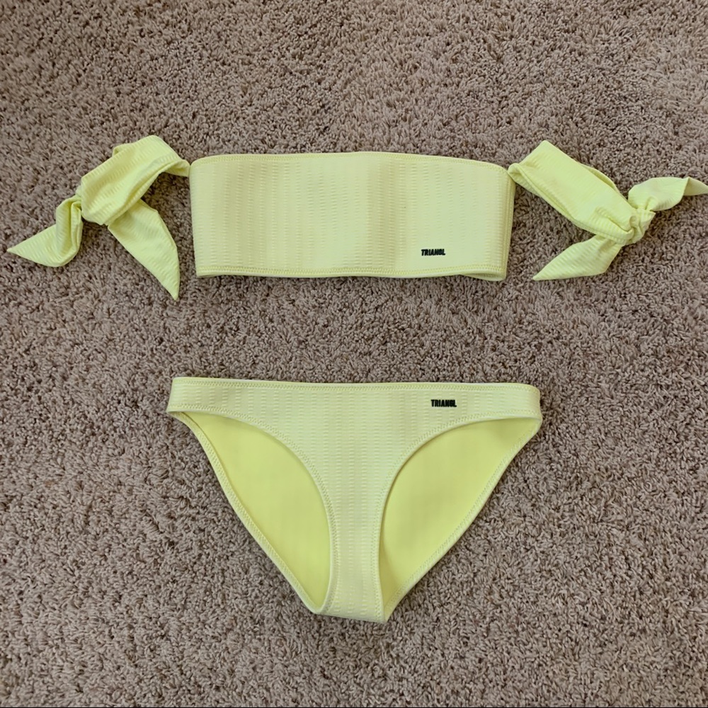 Triangl 2 pc Yellow Bikini